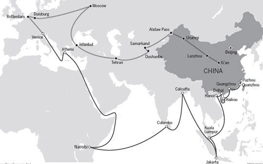 The ancient Southern Silk Road of China